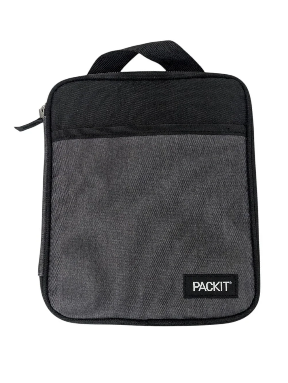 PackIt Freezable Lunchbox - Black & Gray - Pack It Cooler
